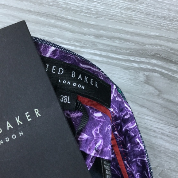 Ted Baker London Micro Dot Lined Dress Pants - Picture 5 of 5